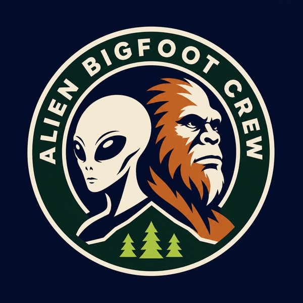 Alien Bigfoot Crew badge