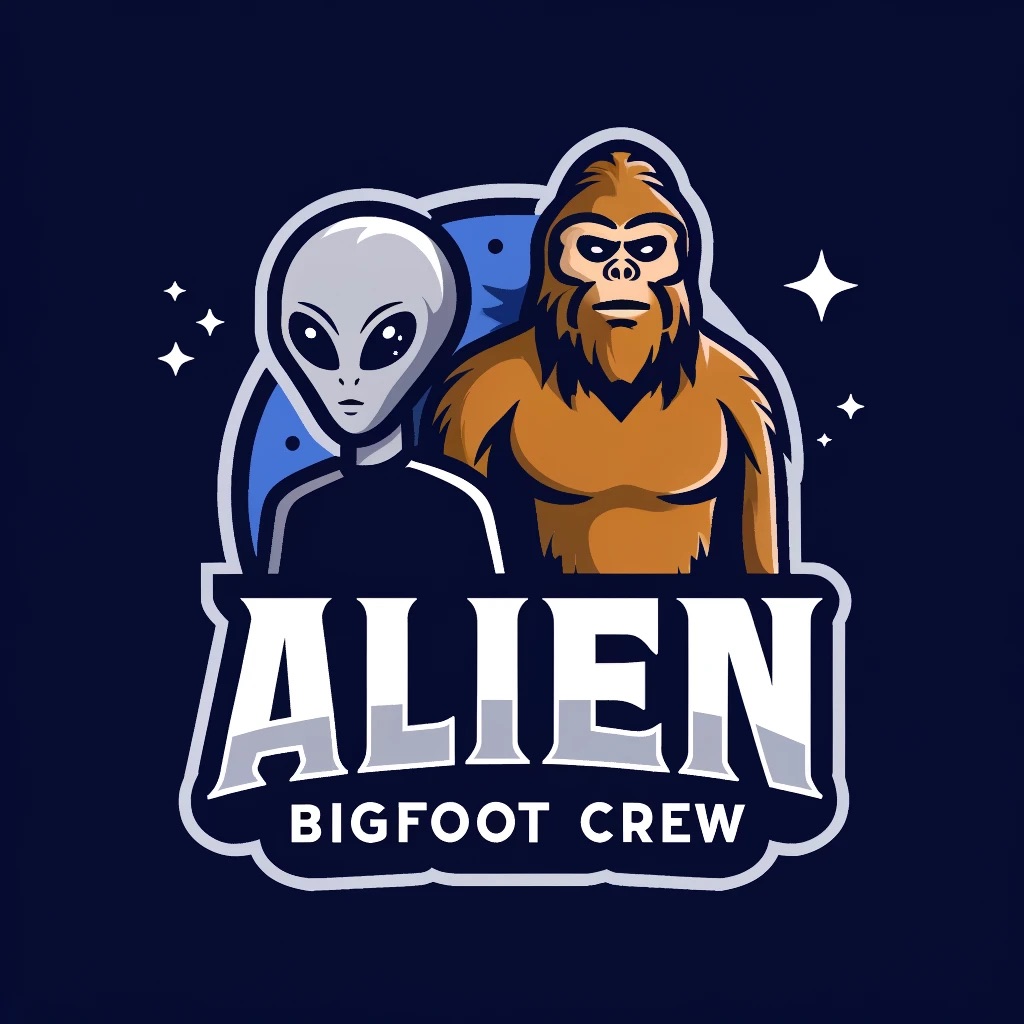 Alien Bigfoot Crew Logo